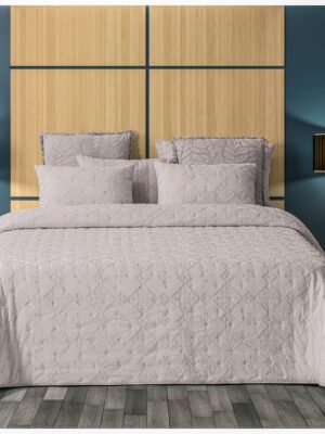 Colcha Lilly Cor Linho 1098 Casal