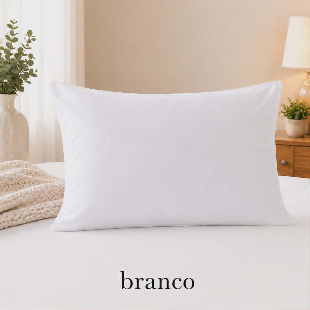 fronha branco percal