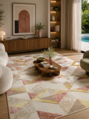 Geometric 10 Pink